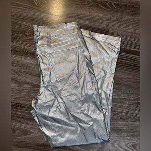 Metallic pants
